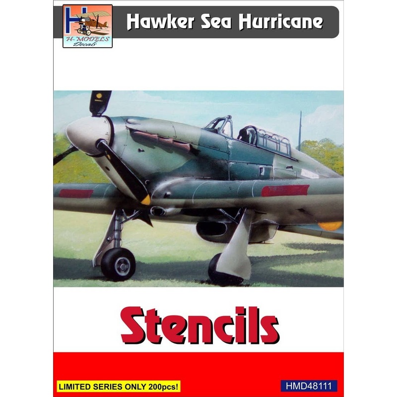 1/48 Sea Hurricane Stencils (Set for 3 a/c)