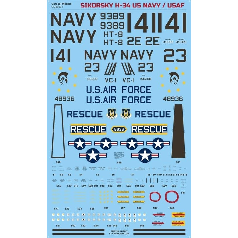 1/48 Sikorsky H-34 US Navy/USAF