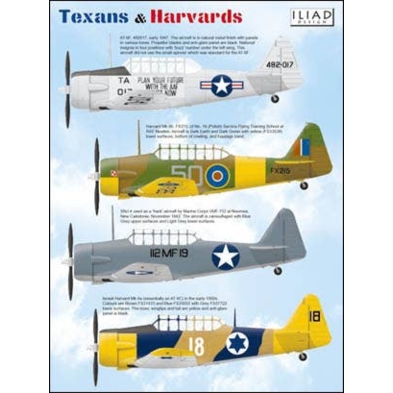 1/48 Texans & Harvards