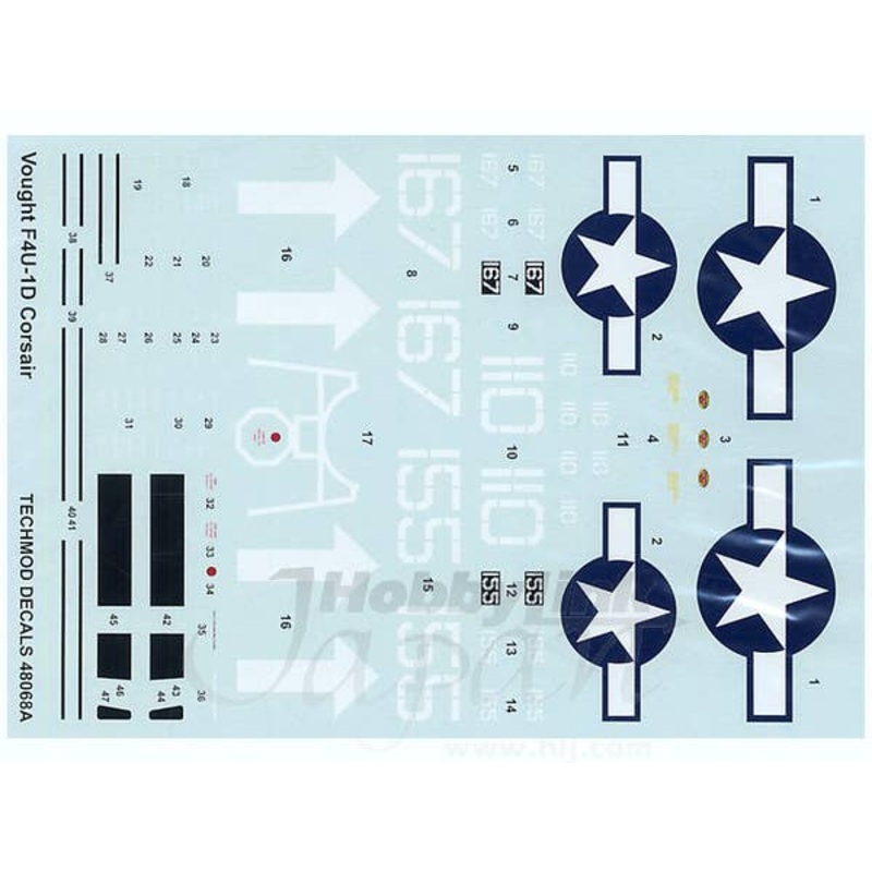 1/48 Vought F4U-1D Corsair w/Canopy Mask