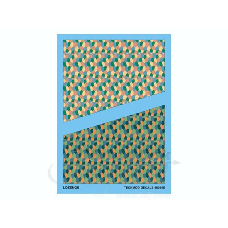 1/48 WW.I Lozenge 4 colors (2 sheets)