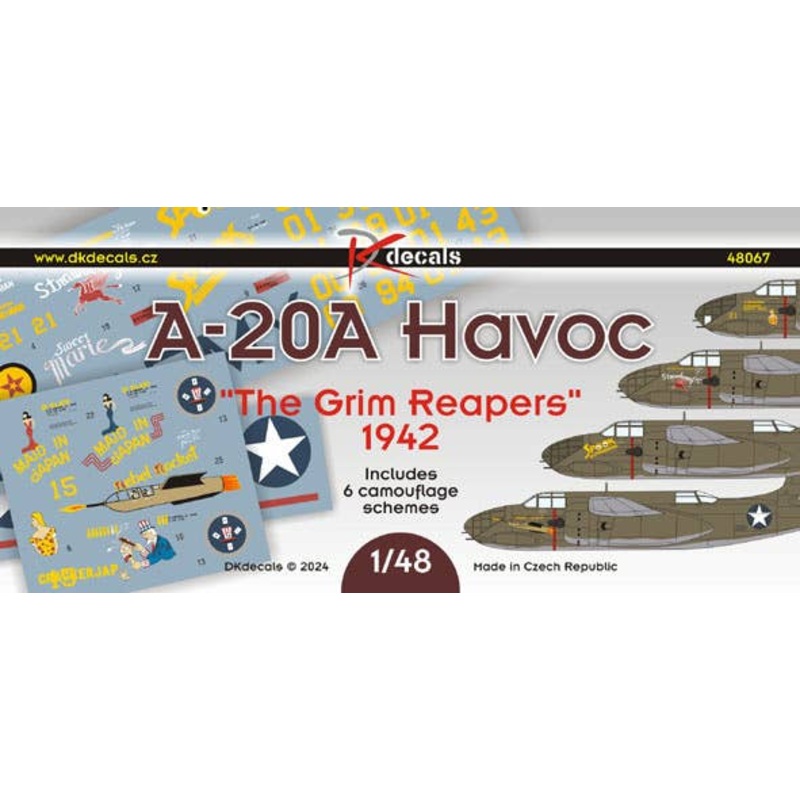 1/48 A-20A Havoc The Grim Reapers 1942