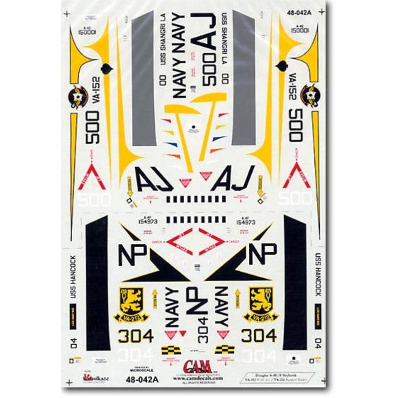 1/48 A-4E/F Skyhawks VA-152 CAG/VA-212