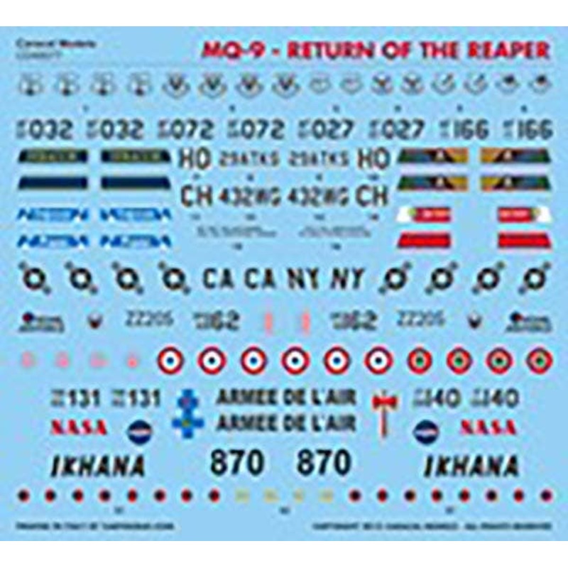 1/48 Drone MQ-9 Return of Reaper Decal