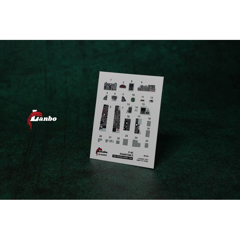 1/48 F-4C 3D interior decal (for. SWS)