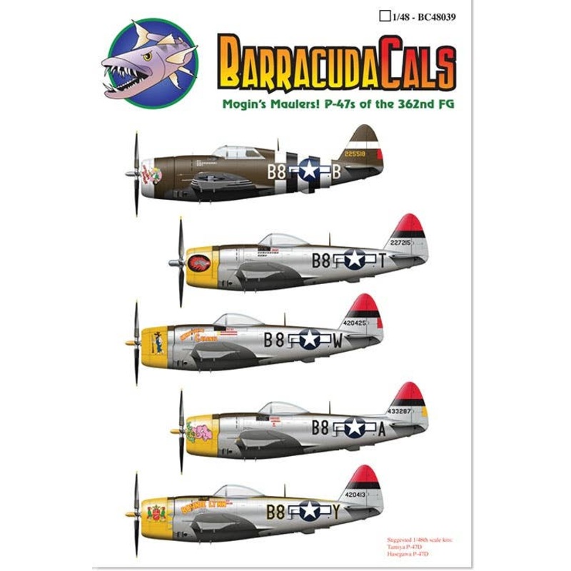1/48 Mogin's Maulers! P-47s of the 362nd FG