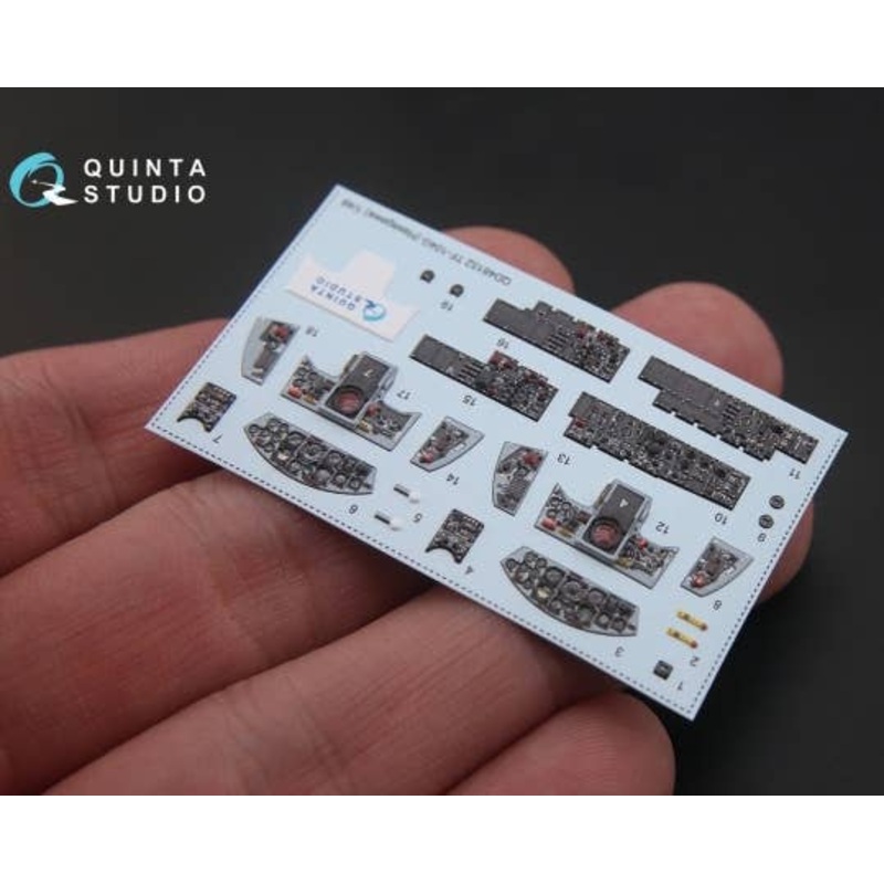 1/48 TF-104G Interior 3D Decal (For Hasegawa Kit)