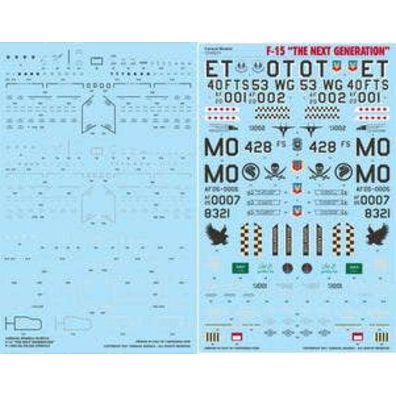 1/48 US Air Force F-15 The Next Generation Decal