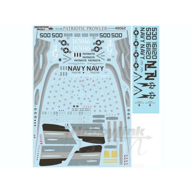 1/48 US.Navy EA-6B VAQ-140/VAQ-133 Patriotic Prowler