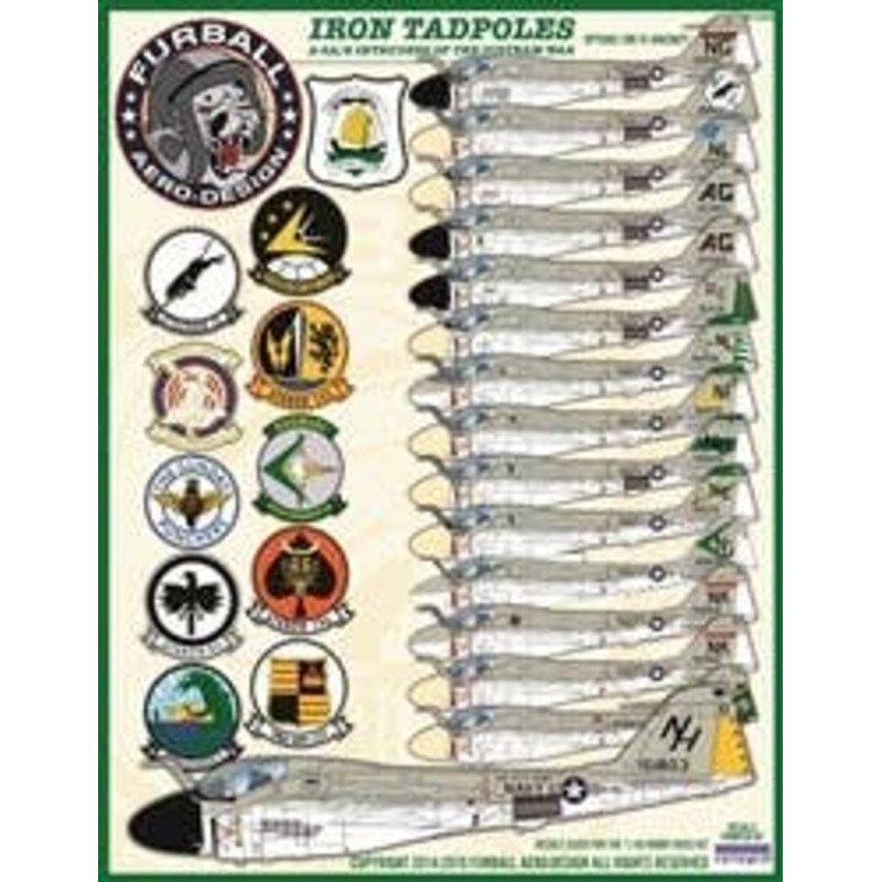 1/48 USN Iron Tadpoles: A-6A/B Intruders of the Vietnam War