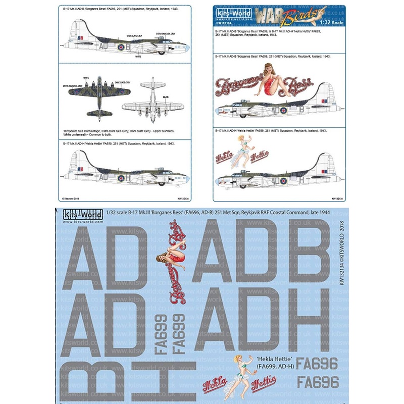 1/32 Boeing B-17(G) MkIII 251 Met Sqn