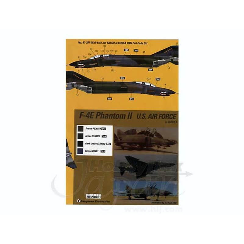 1/32 F-4E Phantom II US Air Force in Korea Part 1
