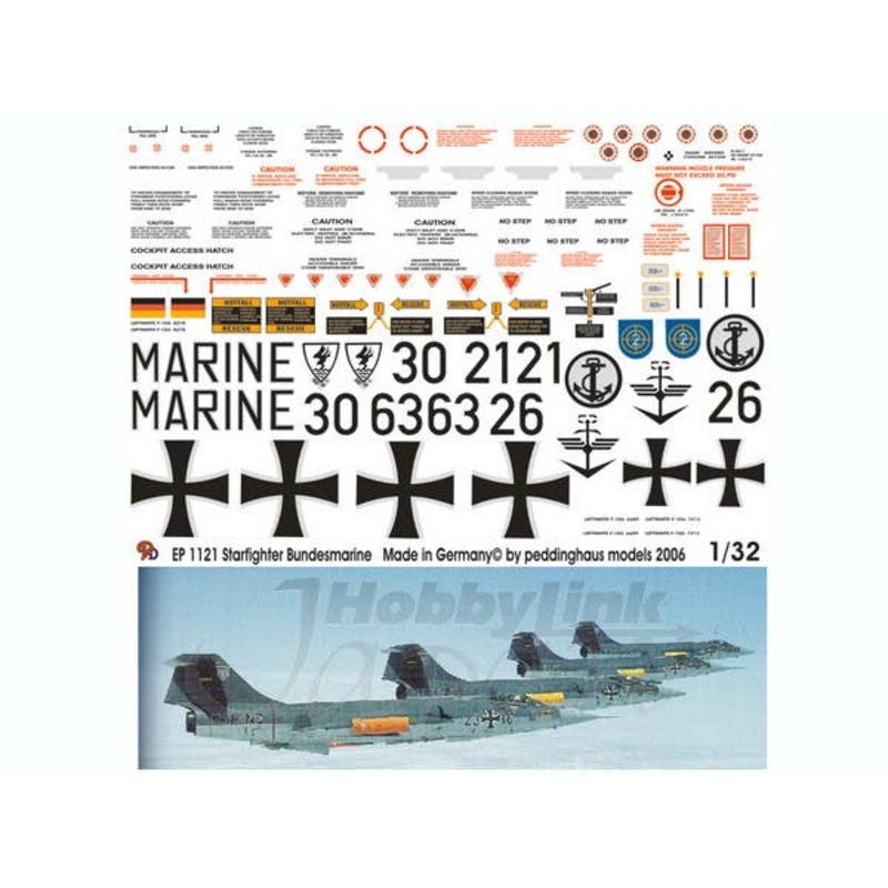 1/32 German Navy Starfighter Markings