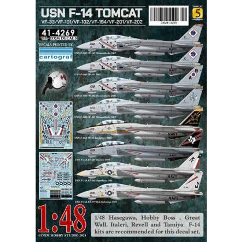 1/48 (41-4269) F-14A/B Tomcat