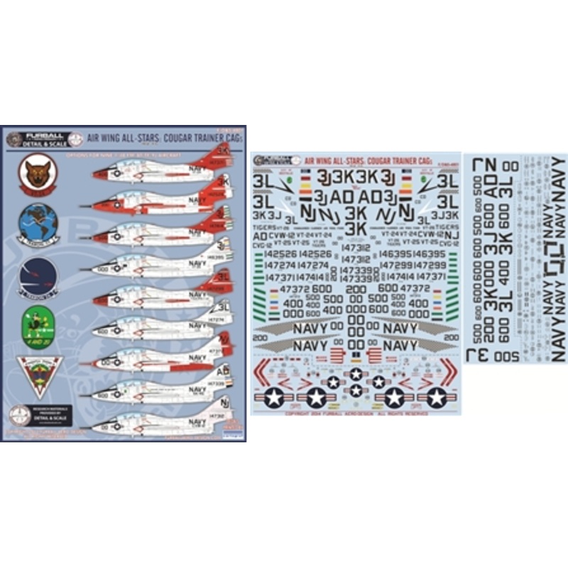 1/48 Air Wing All-Stars: Cougar Trainer CAGs