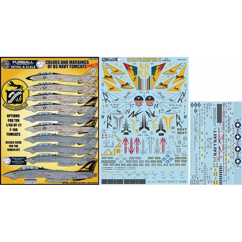 1/48 Colors and Markings of US Navy Tomcats Part IV
