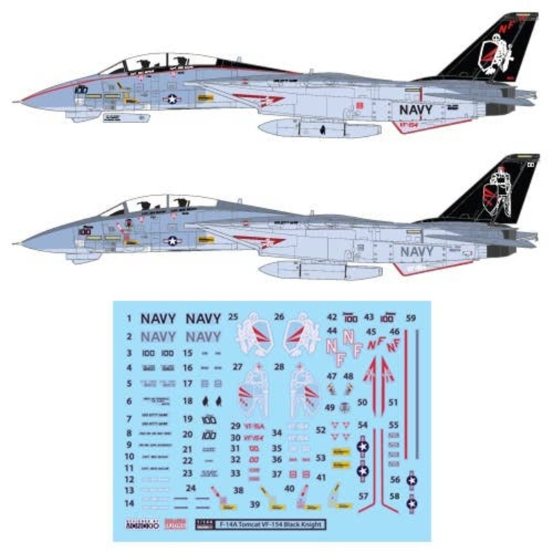 1/48 F-14A Tomcat VF-154 Black Knight