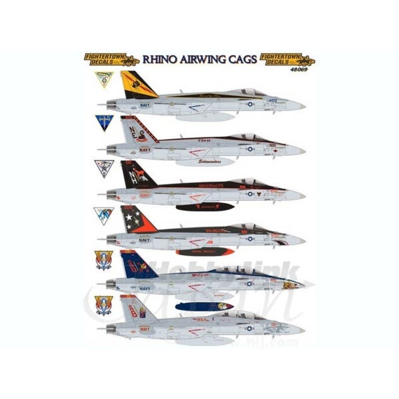 1/48 F/A-18E/F Rhino Air Wing CAGS