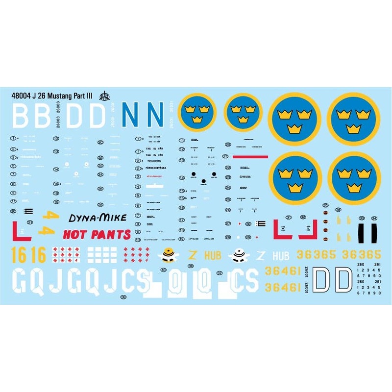 1/48 J 26 Mustang Part 3