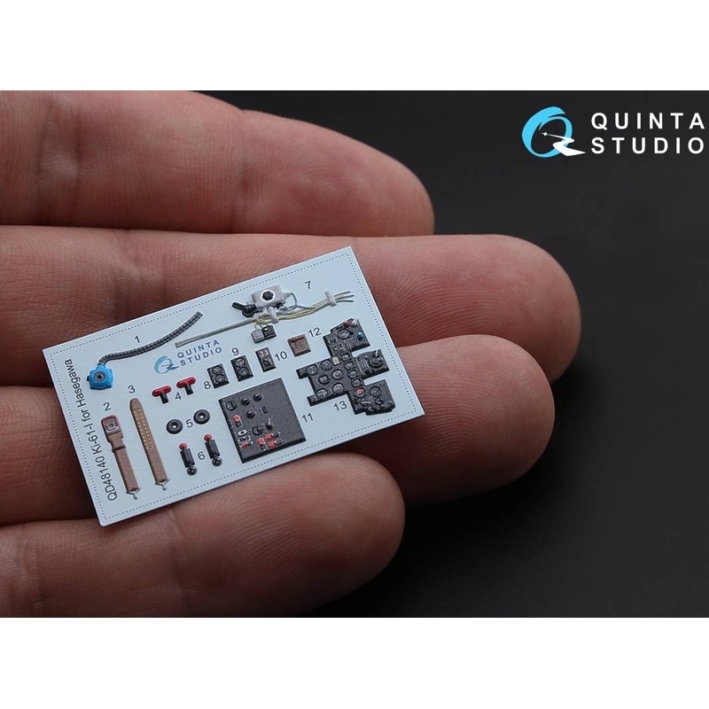 1/48 Ki-61-I Interior 3D Decal for Hasegawa kit