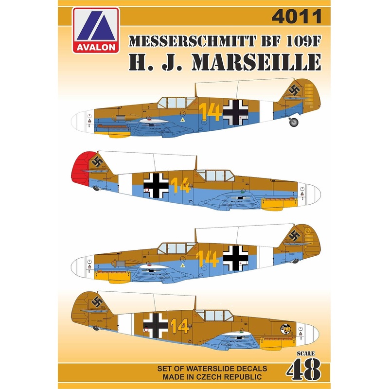 1/48 Messerschmitt Bf109F H.J. Marseille