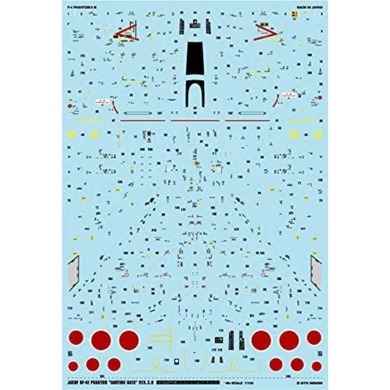 1/144 JASDF F-4 Phantom II Caution Data Special Painting ver.3.0