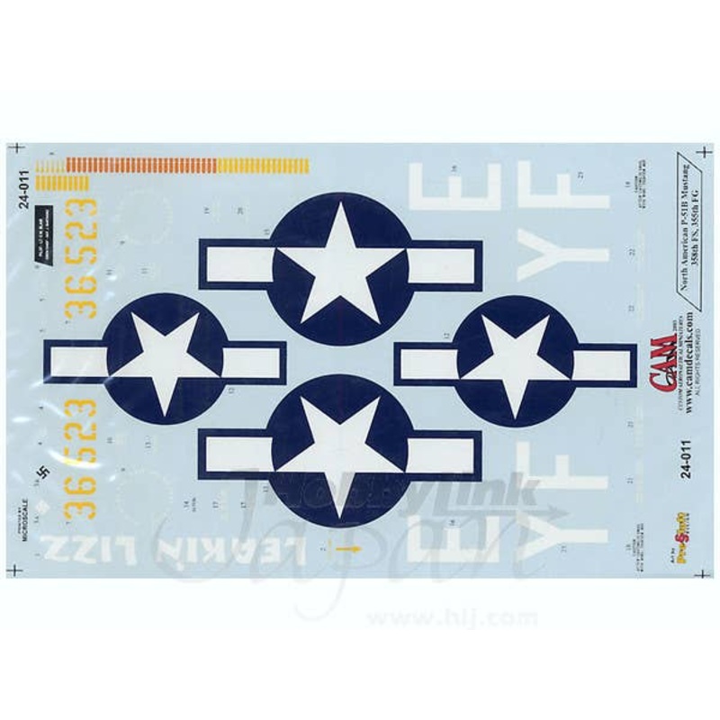 1/24 P-51B Mustang Leakin' Lizz