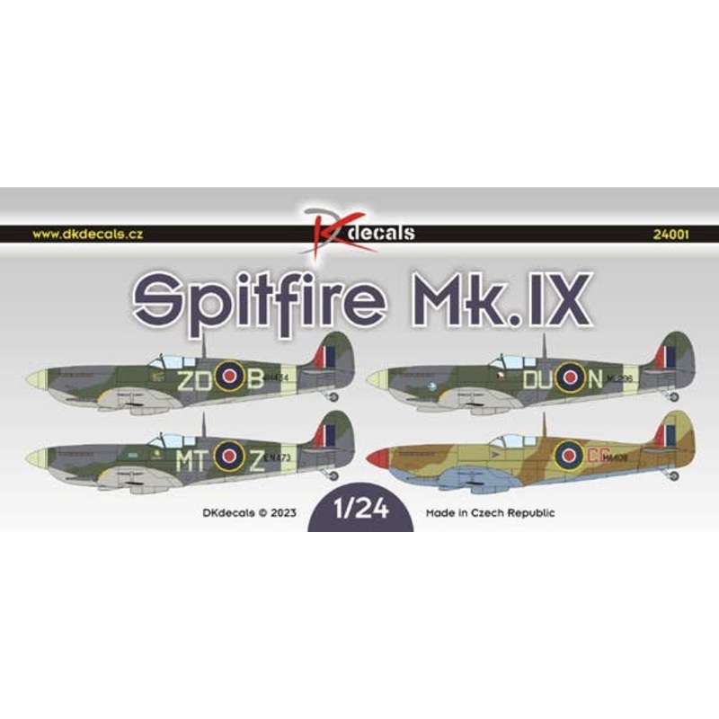 1/24 Spitfire Mk.IX, Pt.1 decal