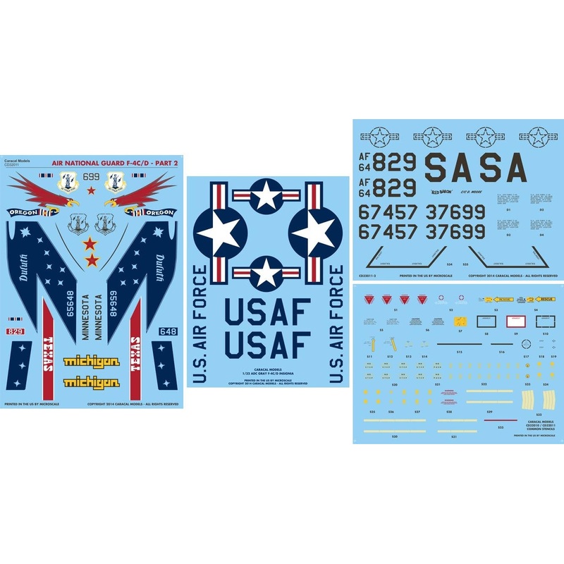 1/32 Air National Guard F-4C/D Phantom Part 2