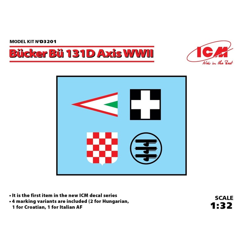 1/32 Buecker Bue131D Axis WWII