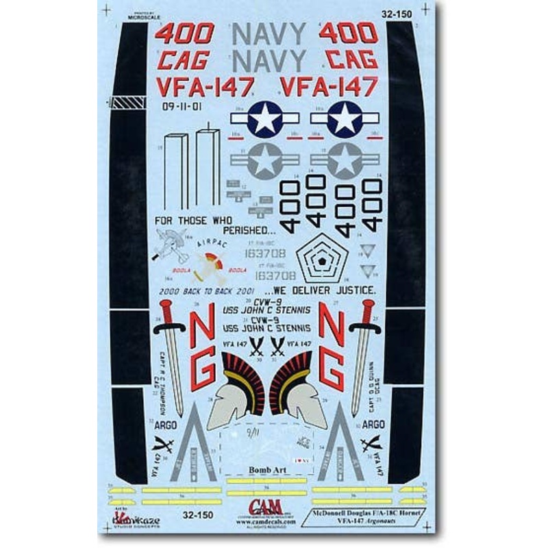 1/32 F/A-18C Hornet VFA-147 Argonauts