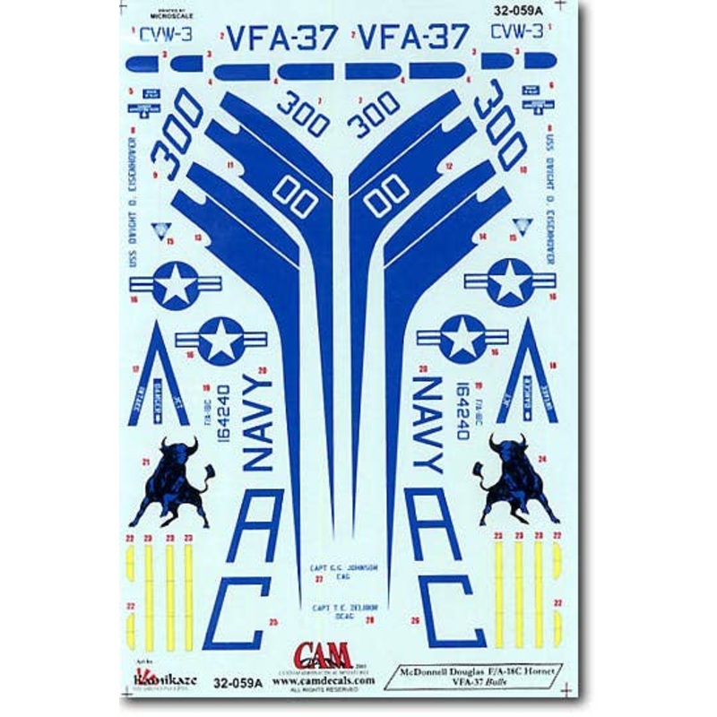 1/32 F/A-18C Hornet VFA-37 Bulls