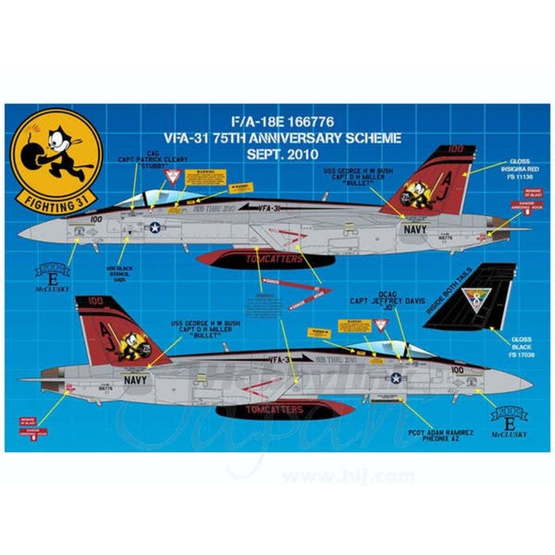 1/32 F/A-18E/F East Coast SuperBug CAGs Part 1
