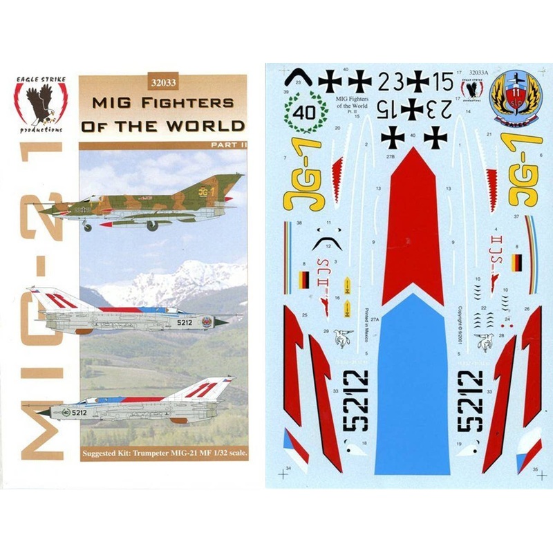 1/32 MIG Fighters of The World Part II