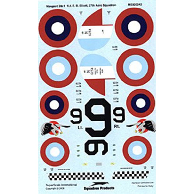 1/32 Nieuport 28 C.1 of The USAS 1st Pursuit Group