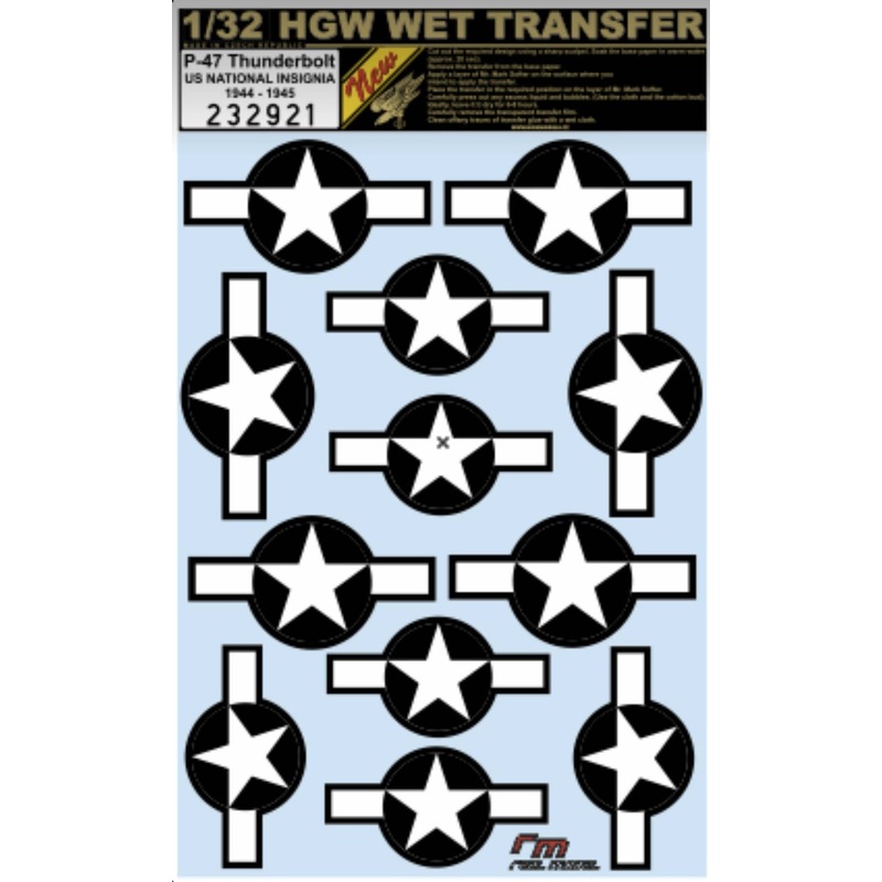 1/32 P-47 NATIONAL INSIGNIA