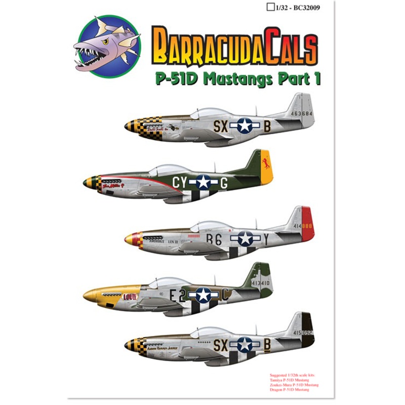 1/32 P-51D Mustangs Part 1
