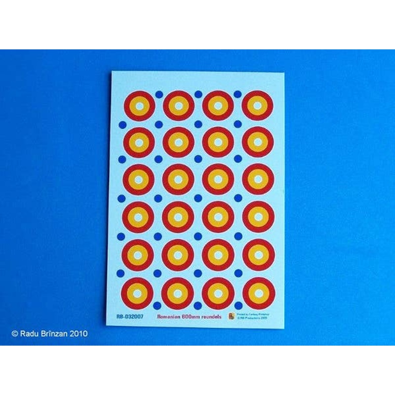 1/32 Romanian 600mm Roundels