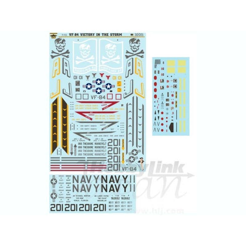 1/32 VF-84 Jolly Rogers F-14A Victory In The Storm Decals