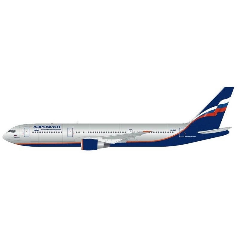 1/144 B767-300 Aeroflot (Silk Printed Decal)