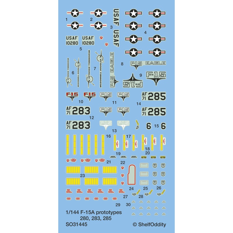 1/144 F-15A prototypes