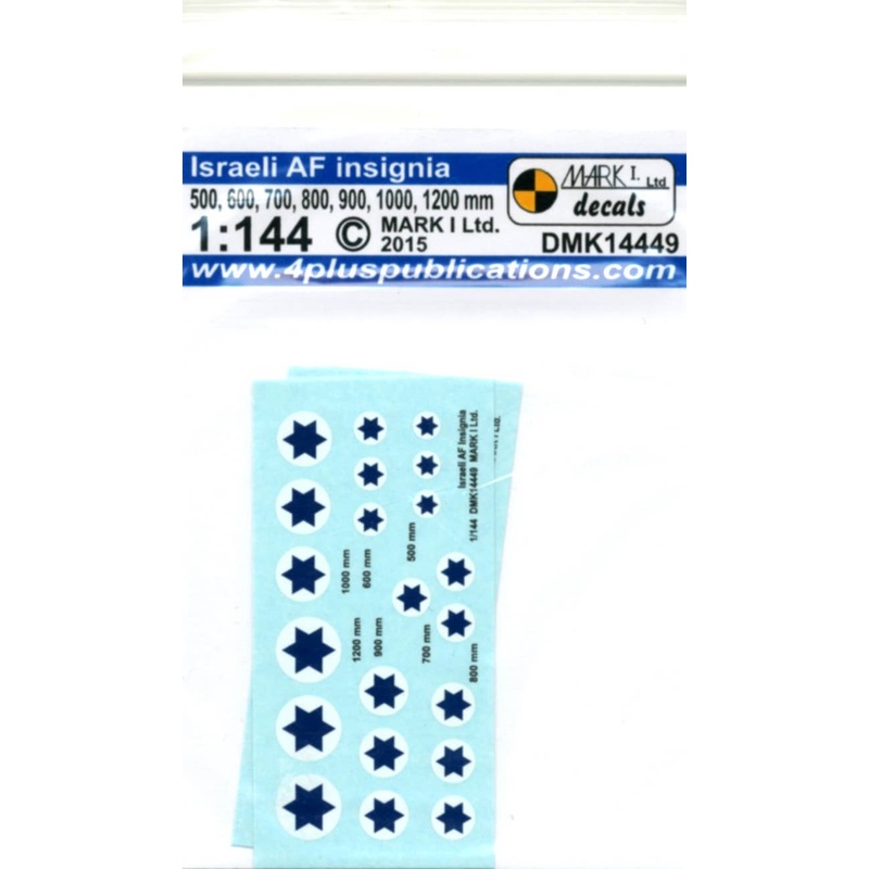 1/144 Israel AF Insignia (2pc Set)