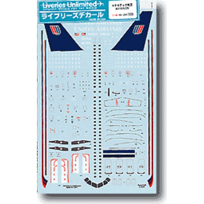 1/144 United Airlines A319/A320 Decal