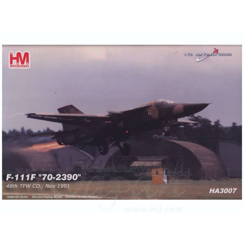 1/72 F-111F "70-2390" 48th TFW Co., Nov. 1991