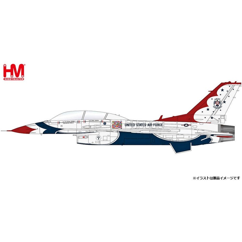 1/72 F-16D US Air Force Thunderbirds Nellis Air Force Base 2017