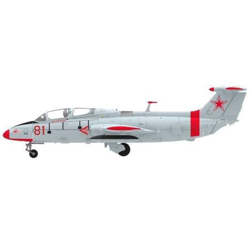 1/72 L-29 Delfin Soviet Air Force 59th Training Regiment, Slavgorod Air Base, 1980 #81 Red