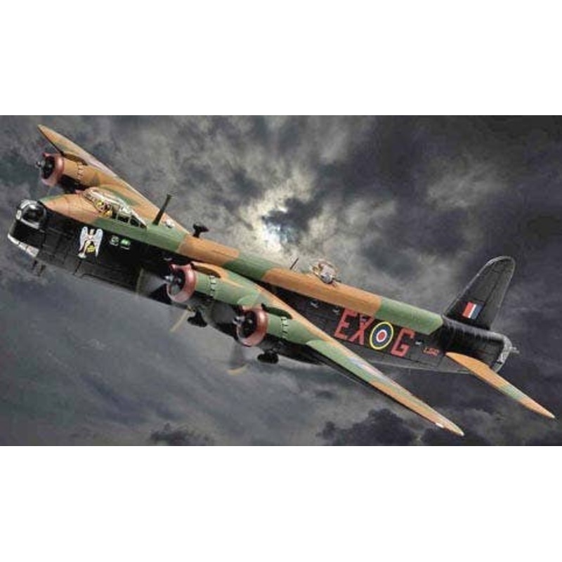 1/72 Short Stirling Mk.III, LJ542 EX-G The Gremlin Teaser RAF No.199 Squadron North Lake 1944 Angel Nose Art