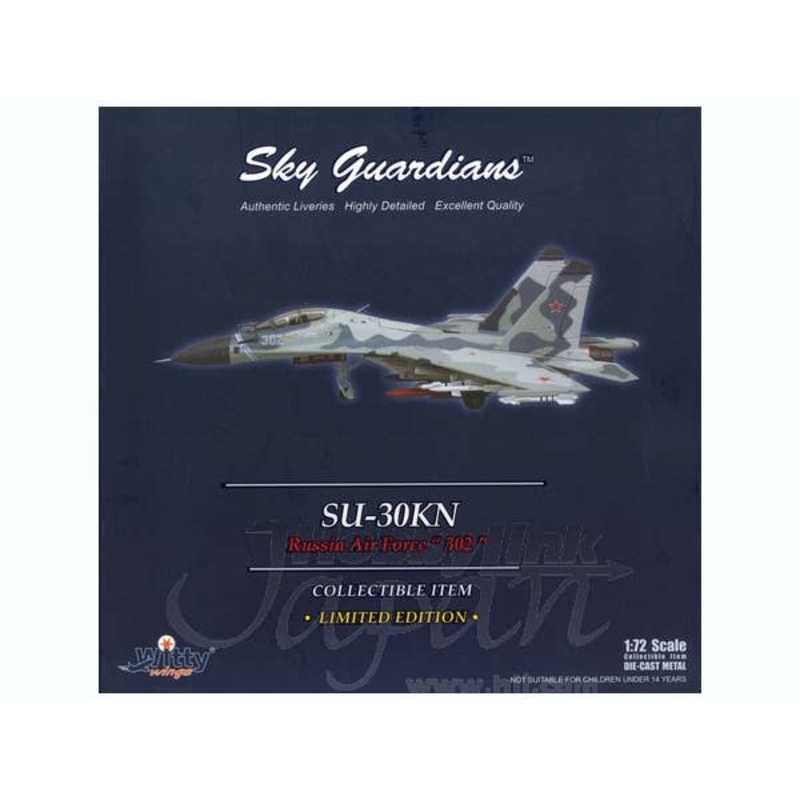 1/72 SU-30KN Russia Air Force Zhukovsky Base 2001 #302