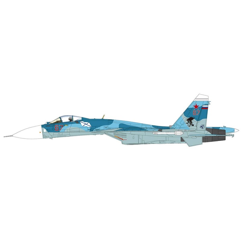 1/72 Su-33 Flanker D Bort 67, 1st Aviation Squadron, 279th Shipborne Fighter Aviation Regiment, Russian Navy, Feb 2014
