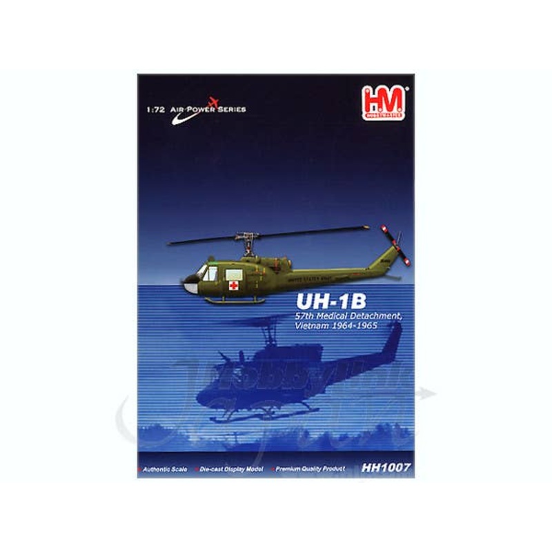 1/72 UH-1B 57th Medical Detachment, Vietnam 1964-1965